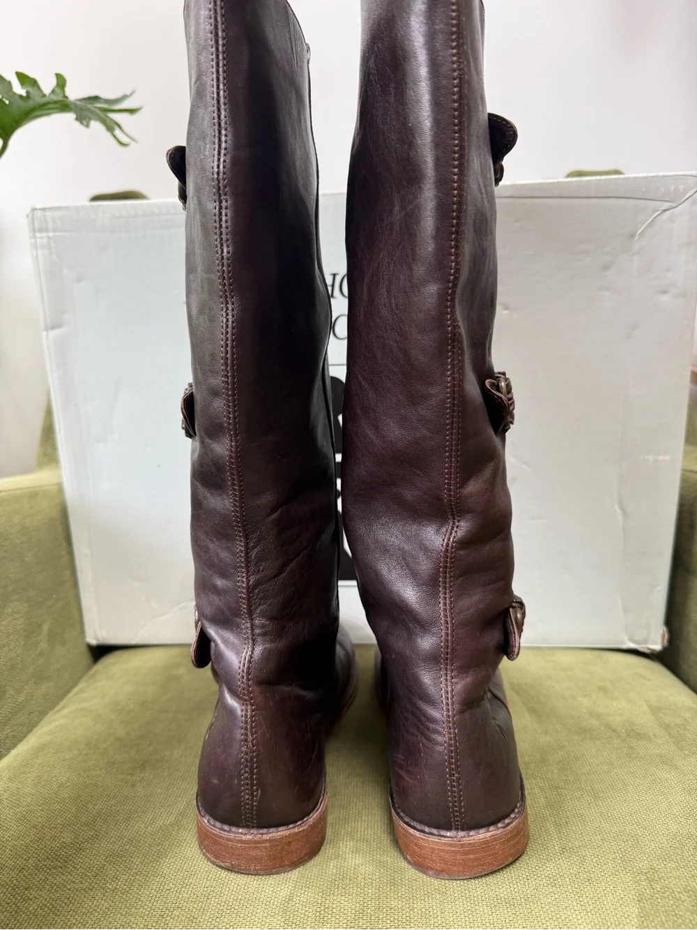 Frye tall leather